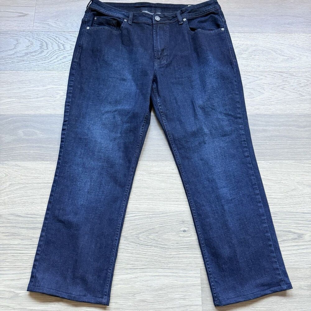Buffalo David Bitton Jeans Men 36x27 Jackson X Straight Stretch Dark Wash